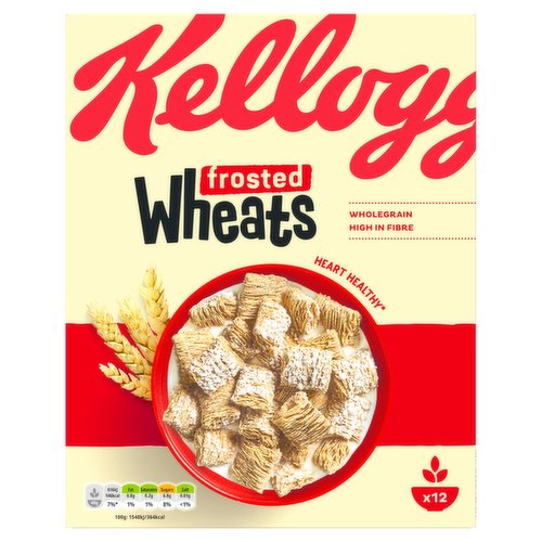 Kellogg's Wheats Frosted Breakfast Cereal 500g