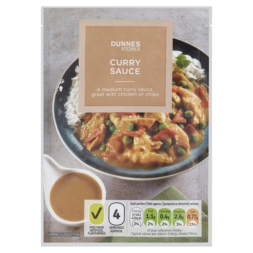 Dunnes Stores Curry Sauce 42g