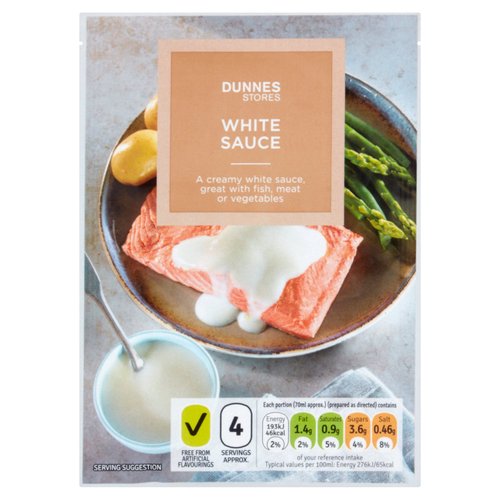 Dunnes Stores White Sauce 18g