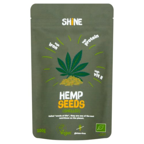 Shine Hemp Seeds (Shelled) 100g