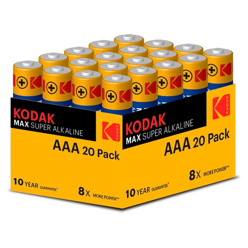 Kodak Alkaline Max AAA 20PK