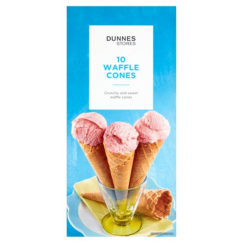 Dunnes Stores 10 Waffle Cones