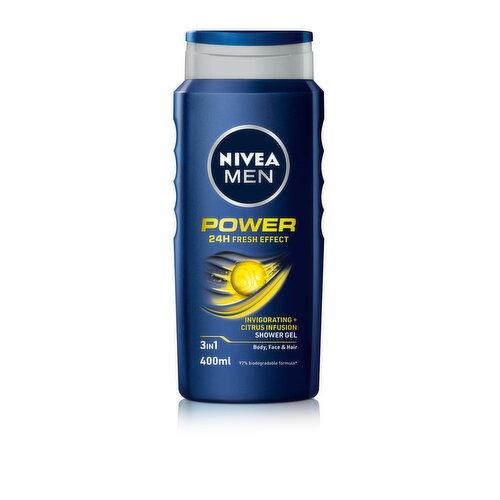 NIVEA NIVEA MEN Shower Gel Power 400ml 400ML