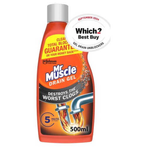 Mr Muscle Gel Sink & Drain Unblocker 500ml
