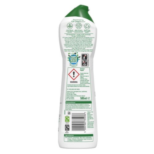 Cif Cream Cleaner Non Scratch