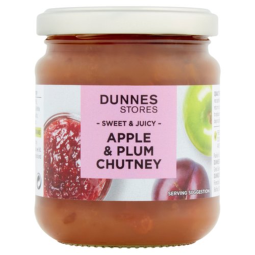 Dunnes Stores Sweet and Fruity Apple & Plum Chutney 220g