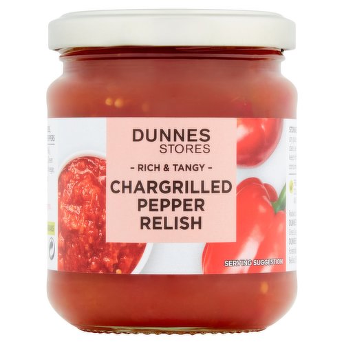 Dunnes Stores Rich and Tangy Chargrilled Pepper Relish 230g