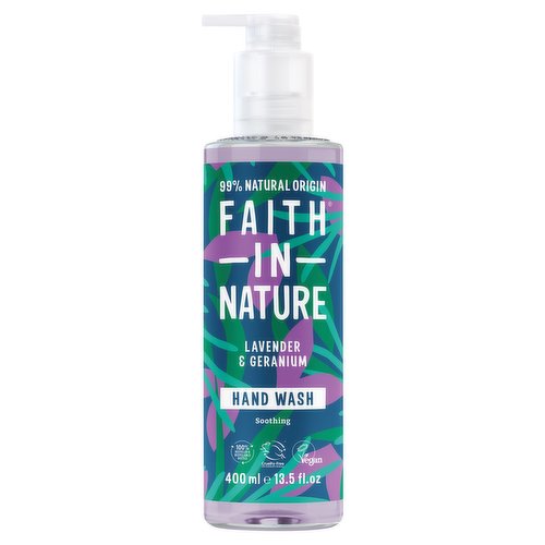 Faith in Nature Lavender & Geranium Hand Wash 400ml