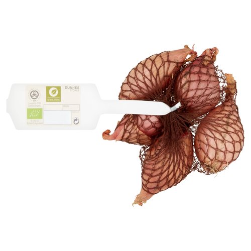 Organic Shallots<br/><br/><b>Features</b><br/>Organic<br/><br/><b>Lifestyle</b><br/>Organic<br/><br/><b>Pack Size</b><br/>150gr ℮<br/><br/><b>Storage Type</b><br/>Ambient<br/><br/>Country of Origin - Netherlands<br/><br/><b>Return To</b><br/>Begleys.<br/><br/>