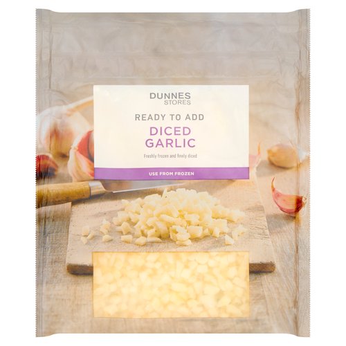 Dunnes Stores Ready to Add Diced Garlic 100g