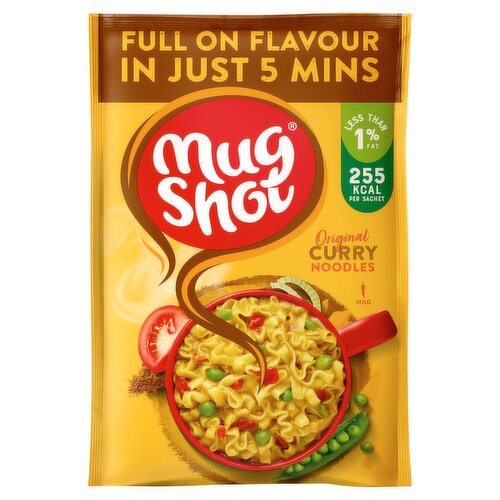 Mug Shot Original Curry Noodles 68g