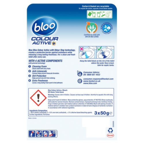 BLOC WC NET STYLE ACTIVE Blue Fresh