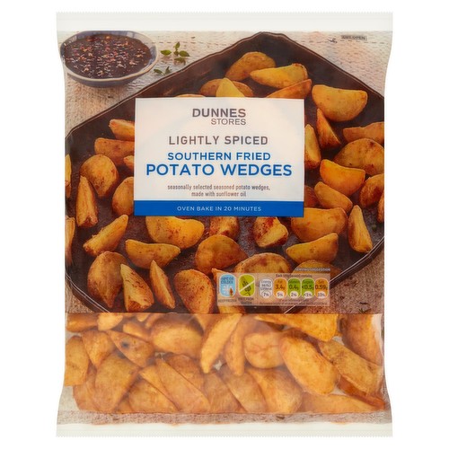 Dunnes Stores Lightly Spiced Southern Fried Potato Wedges 1kg