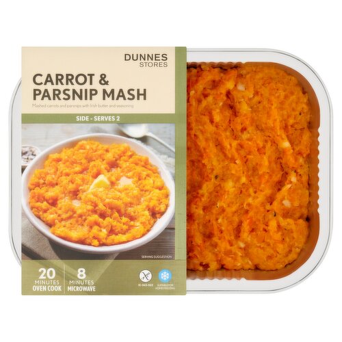 Dunnes Stores Mashed Carrot & Parsnip 400g