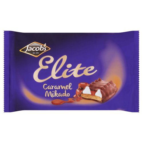 Jacob's Elite Caramel Mikado 6pk 176g