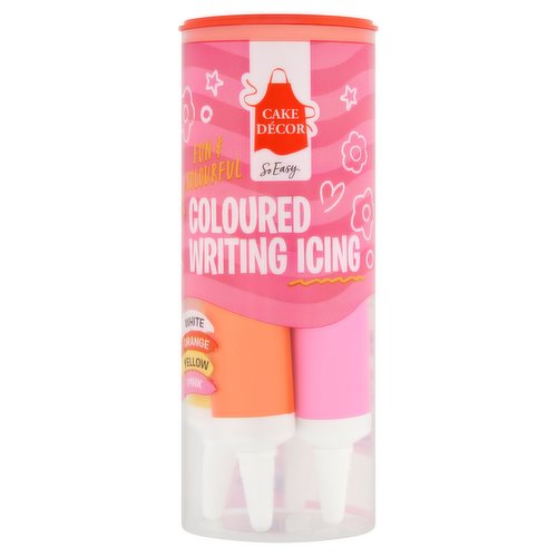 Cake Décor Coloured Writing Icing 76g