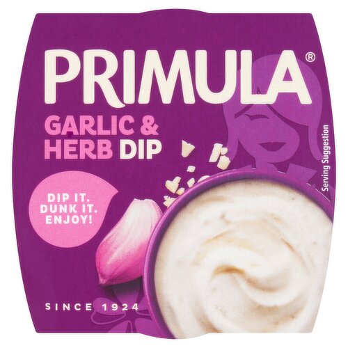 Primula Dip Garlic & Herb 150g