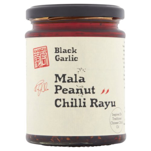 Sheridans Cheesemongers Kwanghi Black Garlic Mala Peanut Chilli Rayu