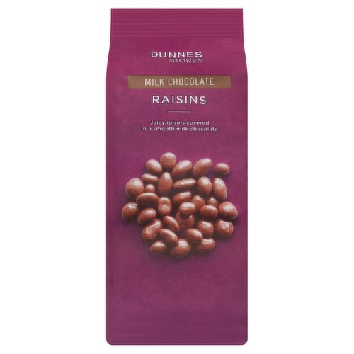 Dunnes Stores Milk Chocolate Raisins 150g