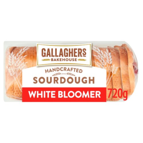 Gallaghers Bakehouse Handcrafted Sourdough White Bloomer 720g