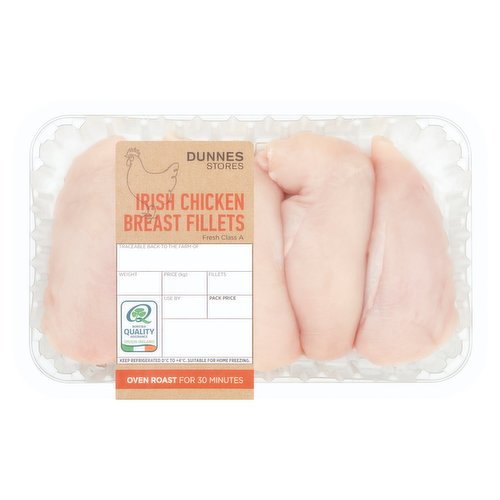 Dunnes Stores Irish Chicken Breast Fillets 840g