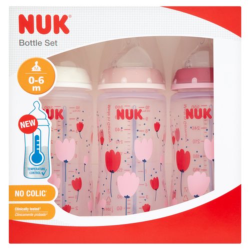 NUK Bottle Set 300ml 0-6 months