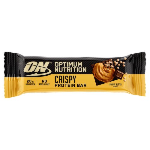 Optimum Nutrition Crispy Protein Bar Peanut Butter Flavour 65g