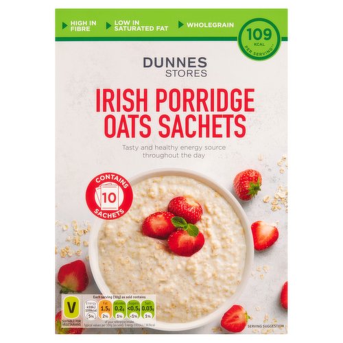 Dunnes Stores Irish Porridge Oats Sachets 300g