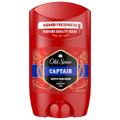 Old Spice Captain Deodorant Stick For Men 50 ml, 48H Fresh