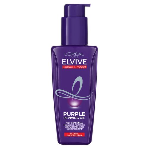 L'Oreal Elvive Colour Protect Purple Anti-Brassiness Hair Oil 100ml