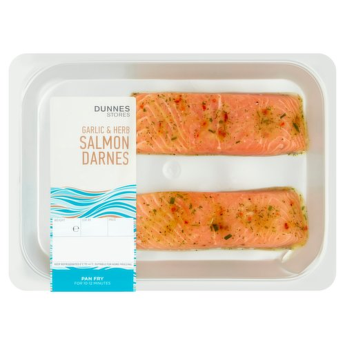 Dunnes Stores Garlic & Herb Salmon Darnes 220g