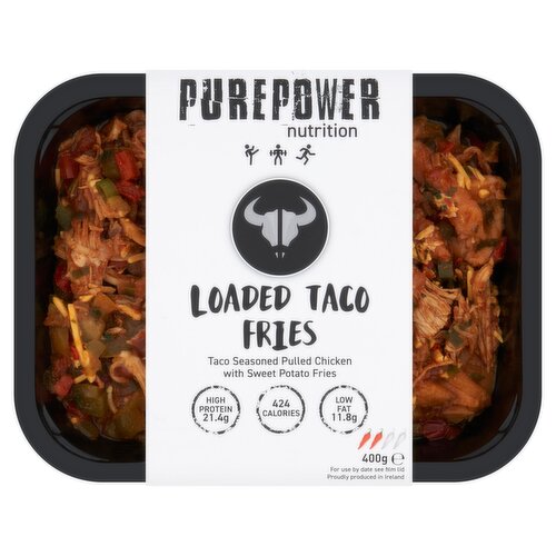 PurePower Nutrition Loaded Taco Fries 400g