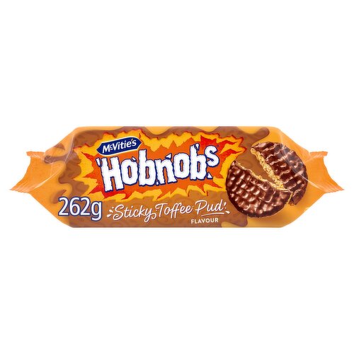 McVitie's Hobnobs Sticky Toffee Pudding Flavour Biscuits 262g