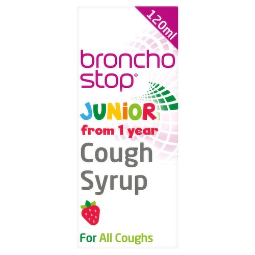 Bronchostop Cough Syrup Junior from 1 Year 120ml