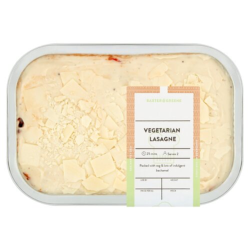 Baxter & Greene Vegetarian Lasagne 740g