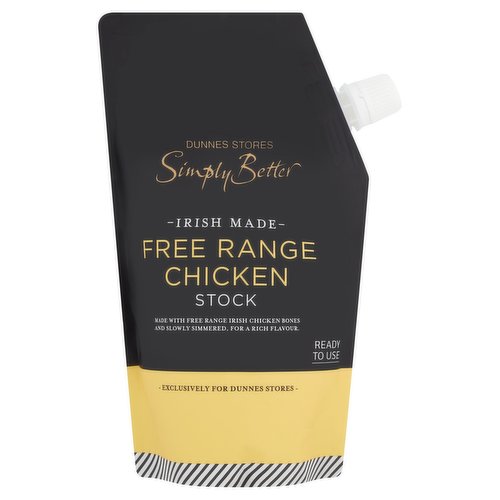 Dunnes Stores Simply Better Free Range Chicken Stock 500ml