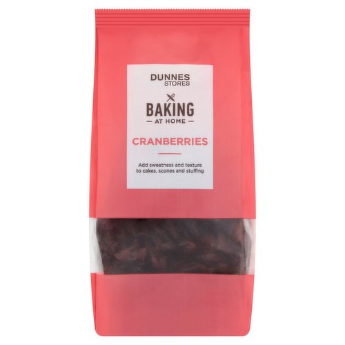 Dunnes Stores Baking at Home Cranberries 100g