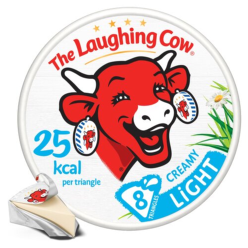 The Laughing Cow Light Cheese Spread 8 Triangles 133g