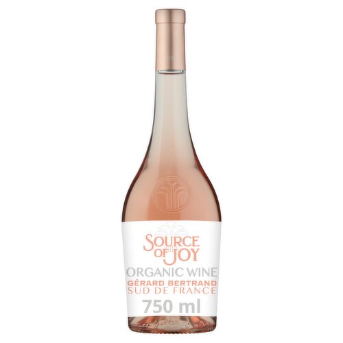 Organic Wine<br/><br/><b>Features</b><br/>Organic<br/>Wine of France<br/>V-Label (European Vegetarian Union) - Vegan<br/><br/><b>Lifestyle</b><br/>Organic<br/>Suitable for Vegans<br/><br/><b>Pack Size</b><br/>750ml ℮<br/><br/><b>General Alcohol Data</b><br/>Alcohol By Volume - 14<br/>Serving Suggestion - Served at 10°C with grilled meat, fish or Mediterranean salads<br/>Tasting Notes - It is fresh, elegant and flavoursome, with generous notes of strawberry and cherry<br/><br/><b>Storage Type</b><br/>Ambient<br/><br/>Country of Origin - France<br/><br/><b>Safety Statements</b><br/>Pregnancy Warning<br/><br/><b>Company Name</b><br/>Gérard Bertrand<br/><br/><b>Company Address</b><br/>Ả F11100-262.<br/><br/><b>Return To</b><br/>Gérard Bertrand,<br/>
Ả F11100-262.<br/><br/>