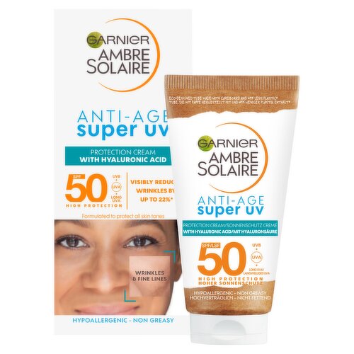 Garnier Ambre Solaire Anti-Age Super UV Face Protection Cream SPF50 50ml