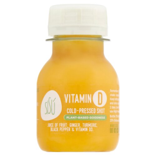 Sisú Vitamin D Cold-Pressed Shot 60ml