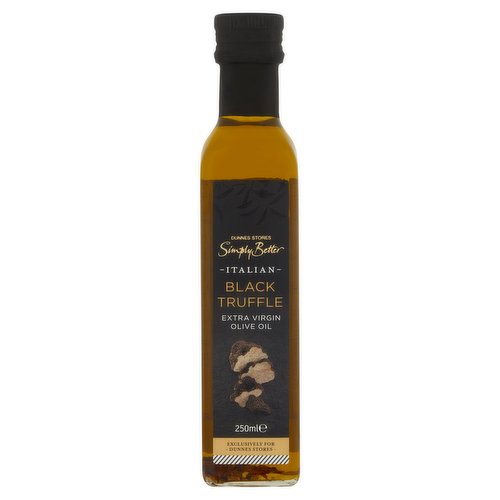 Dunnes Stores Simply Better Italian Black Truffle Extra Virgin Olive Oil 250ml