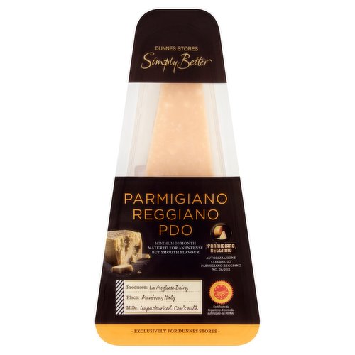 Dunnes Stores Simply Better Parmigiano Reggiano PDO 150g