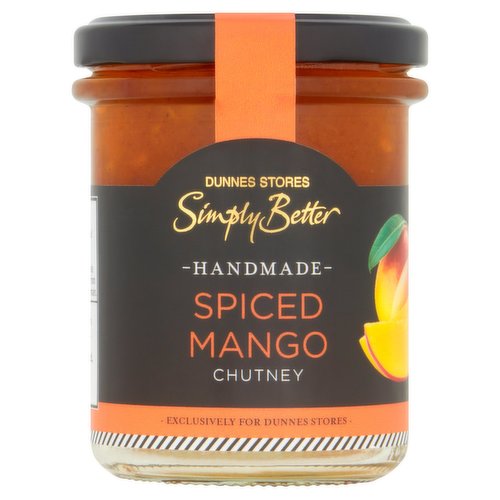 Dunnes Stores Simply Better Handmade Spiced Mango Chutney 210g