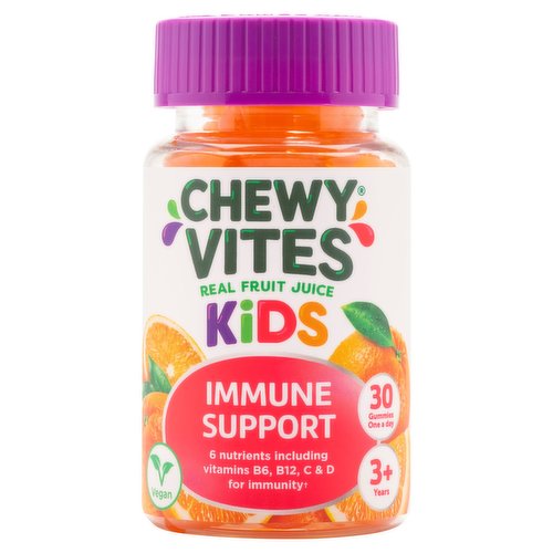 Chewy Vites Kids 30 Immune Support Gummies One a Day 3+ Years