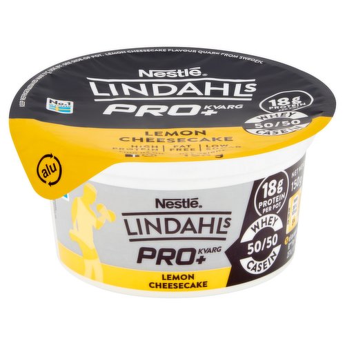 Lindahls Pro+ Kvarg Lemon Cheesecake 150g