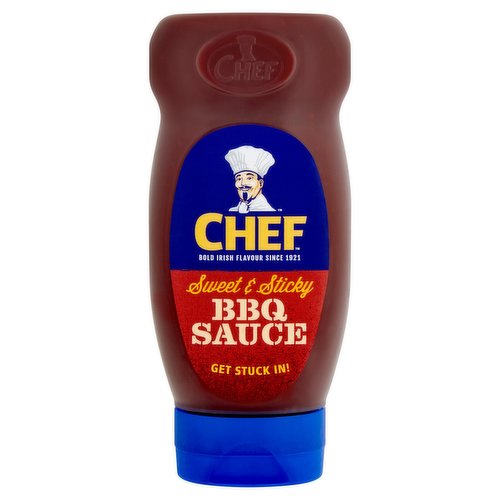 Chef Sweet & Sticky BBQ Sauce 505g