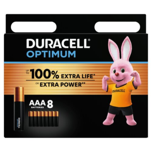 Duracell Optimum AAA 8 Batteries