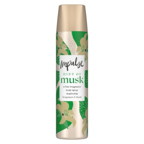 Impulse  Body Spray Hint Of Musk 75 ml 