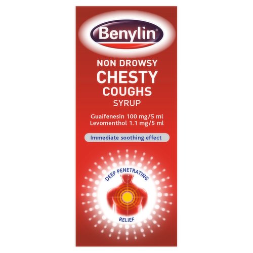 Benylin Chesty Coughs Syrup 125ml
